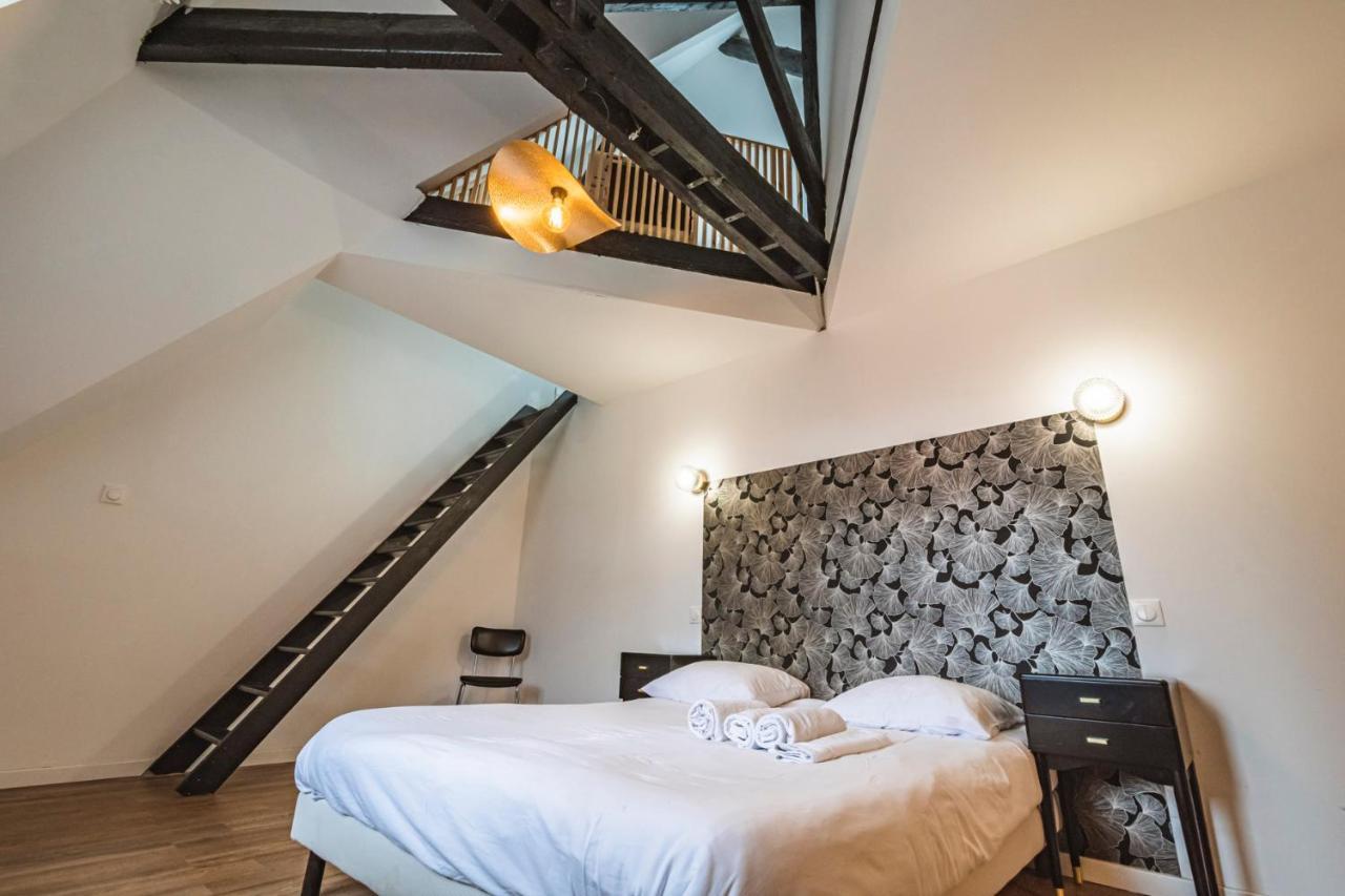 兰斯Tournelles Vue Cathedrale- Maison Climatisee Du Xvie Siecle Classee公寓 外观 照片