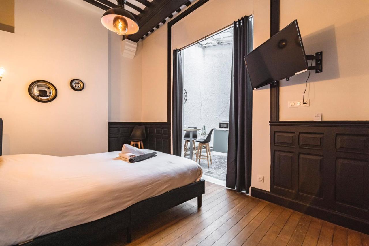 兰斯Tournelles Vue Cathedrale- Maison Climatisee Du Xvie Siecle Classee公寓 外观 照片